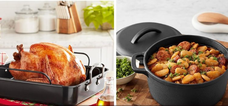 Dutch oven vs roasting pan